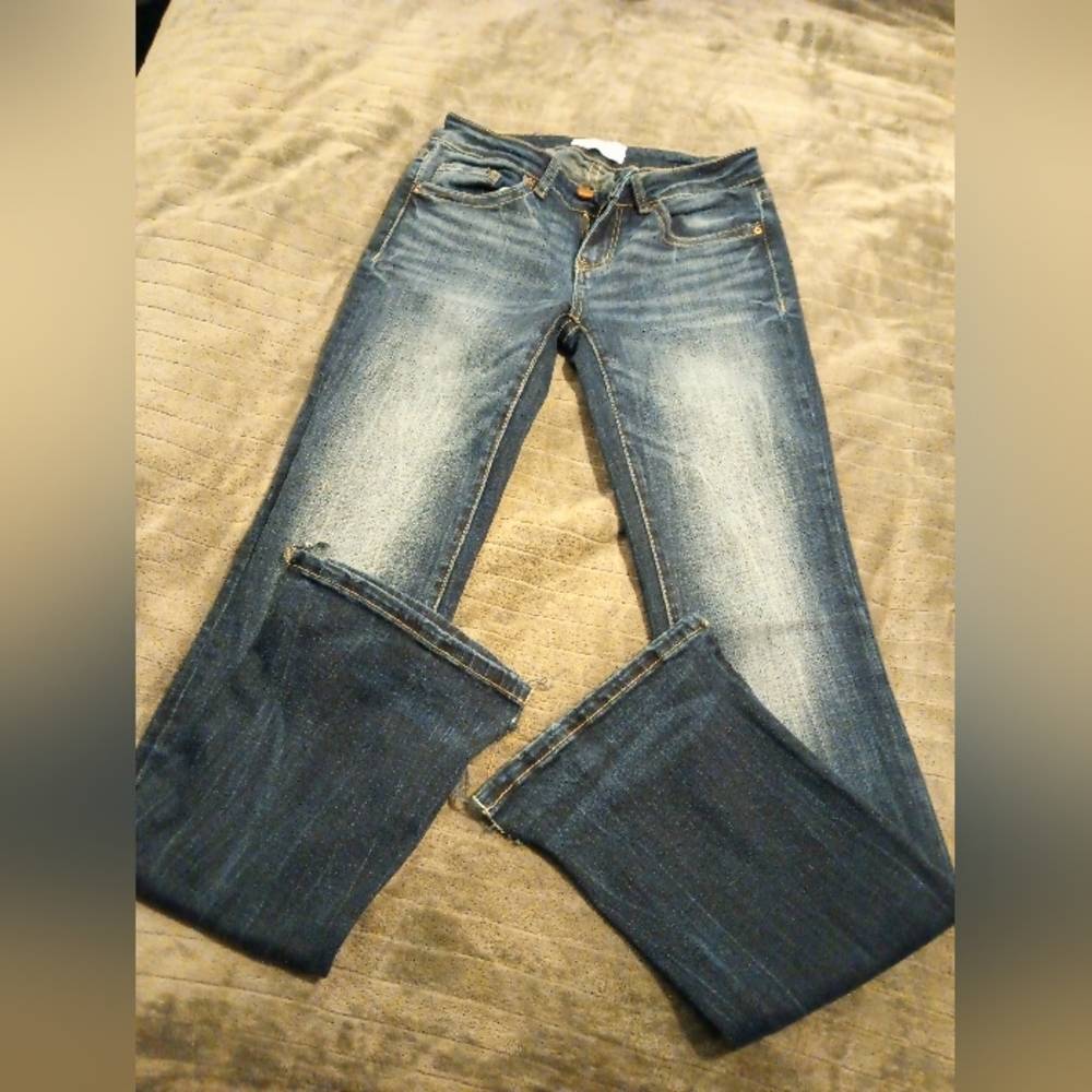 Women's BKE Stella SlimFit LowRise Tailored Bootcut Jeans Size 27 × 33 1/2 NWOT